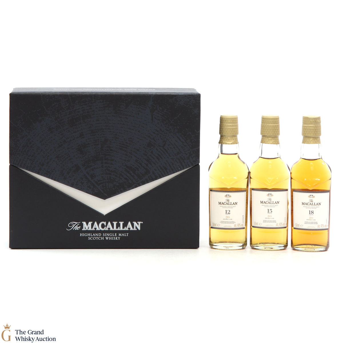 Macallan - 12, 15 & 18 YO Double Cask Set (3 x 5cl)