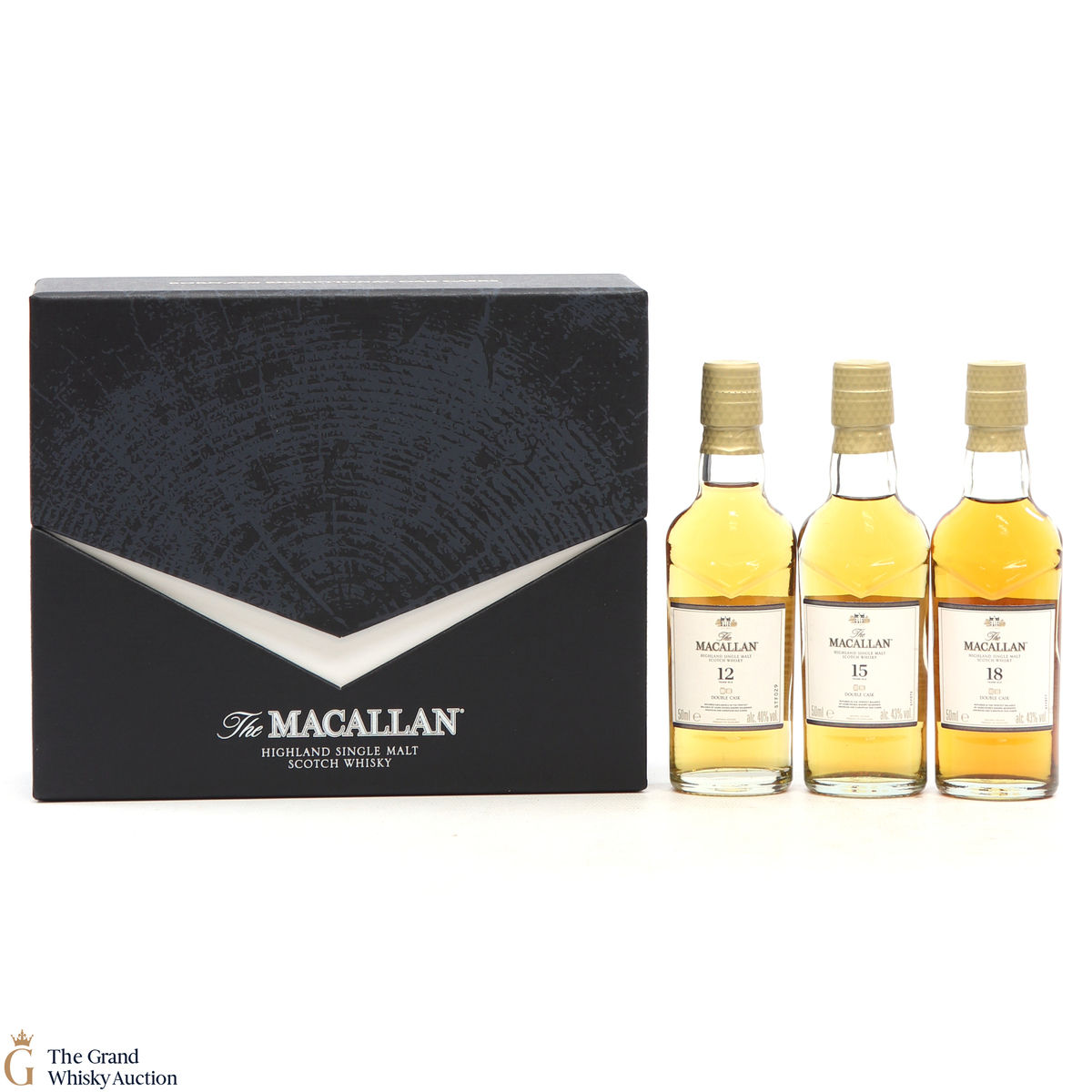 Macallan - 12, 15 & 18 YO Double Cask Set (3 x 5cl)