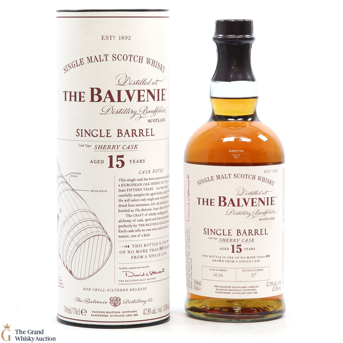 Balvenie - 15 Year Old Single Sherry Barrel #4116
