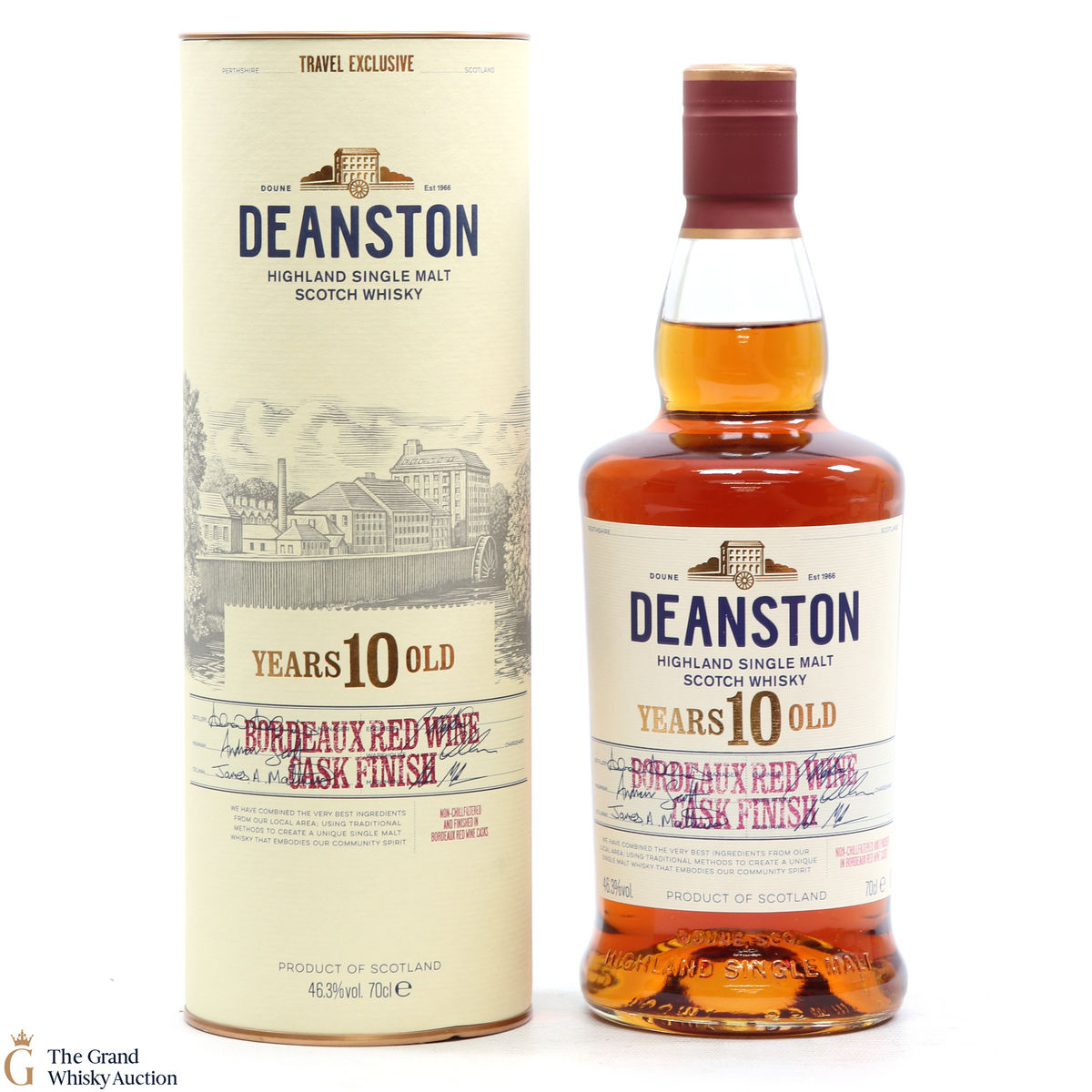 Deanston - 10 Year Old - Bordeaux Cask