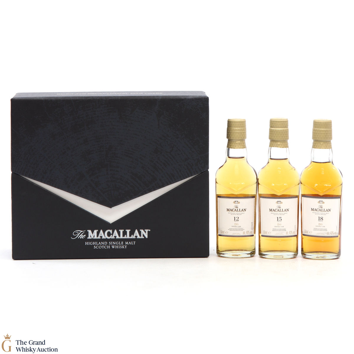 Macallan - 12, 15 & 18 YO Double Cask Set (3 x 5cl)