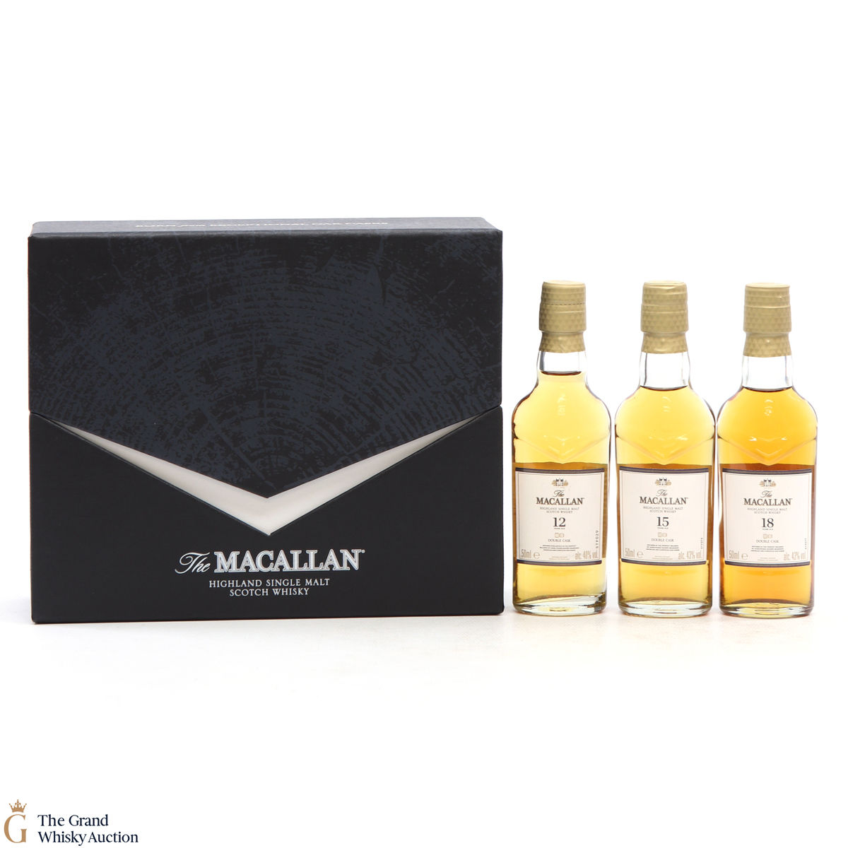 Macallan - 12, 15 & 18 YO Double Cask Set (3 x 5cl)