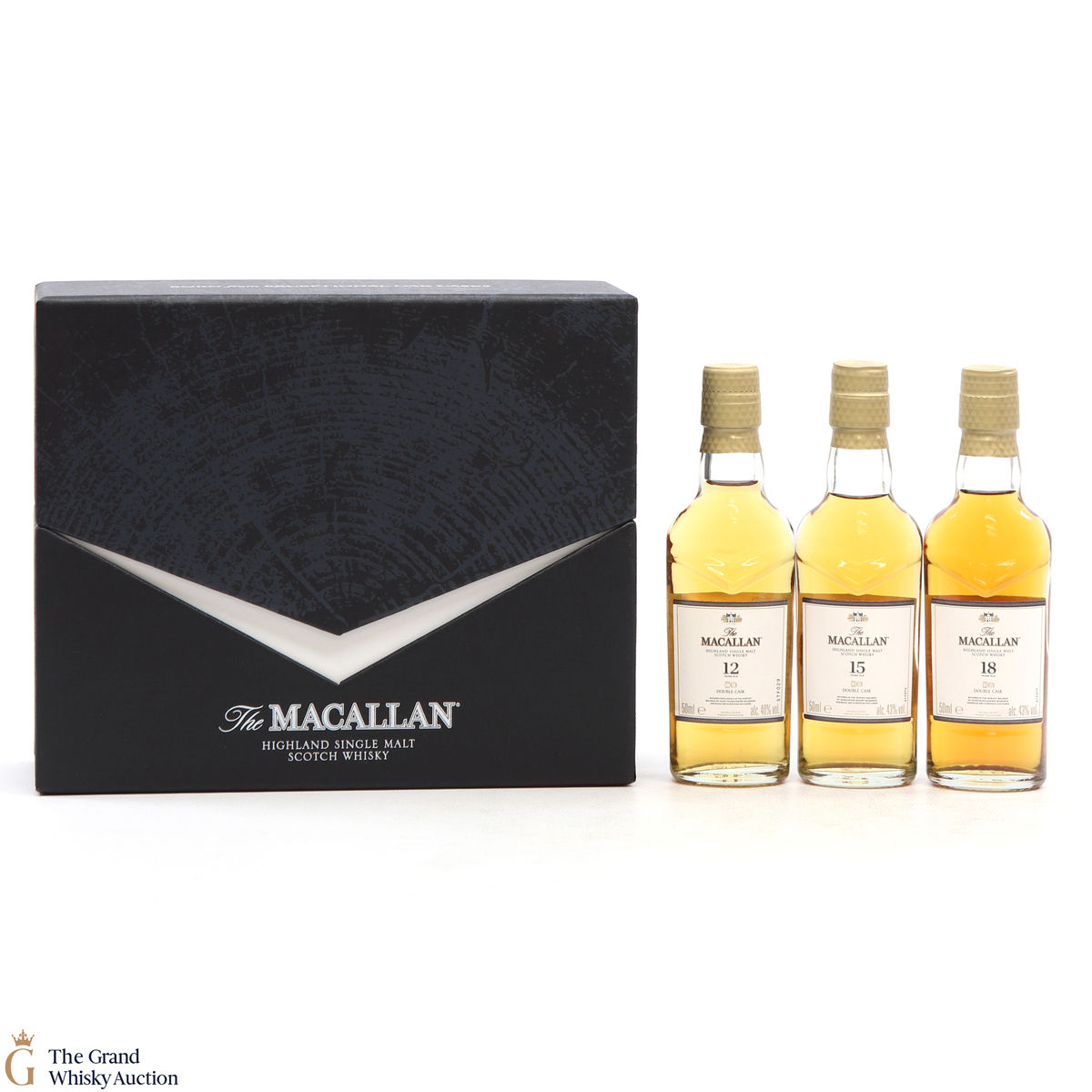 Macallan - 12, 15 & 18 YO Double Cask Set (3 x 5cl)
