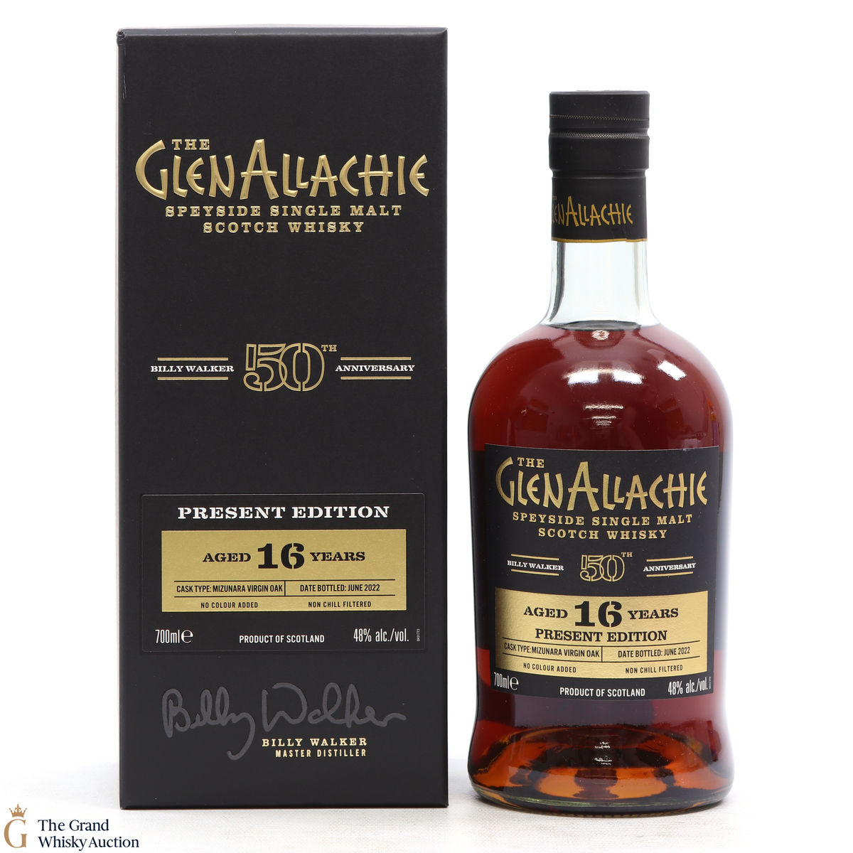 Glenallachie - 16 Year Old - Billy Walker 50th Anniversary - Present Edition