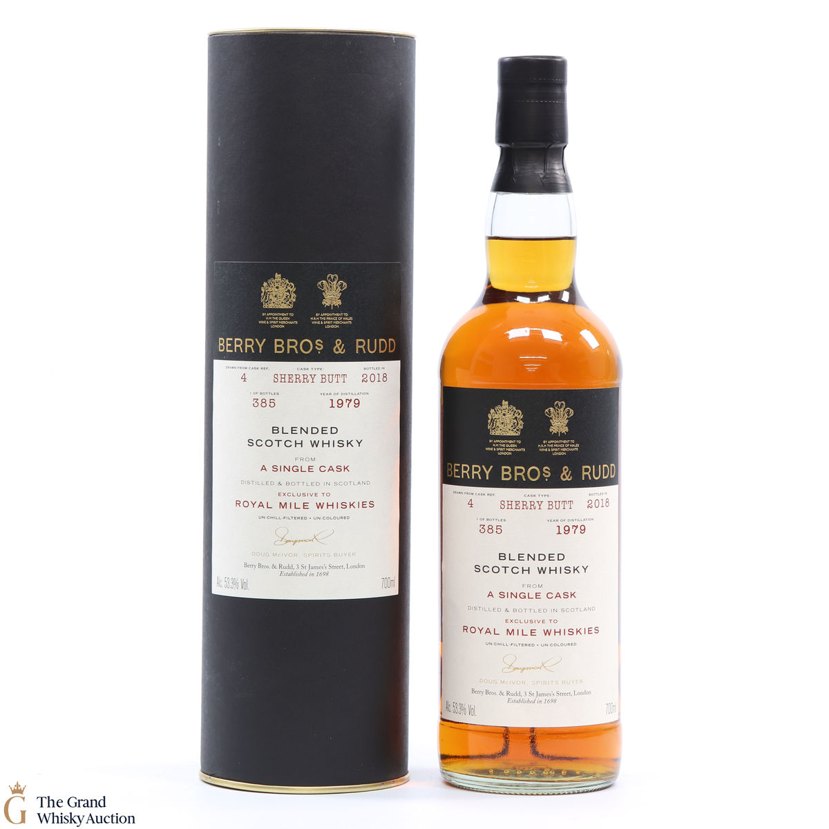 Berry Bros & Rudd - Sherry Cask Blended Whisky - Royal Mile