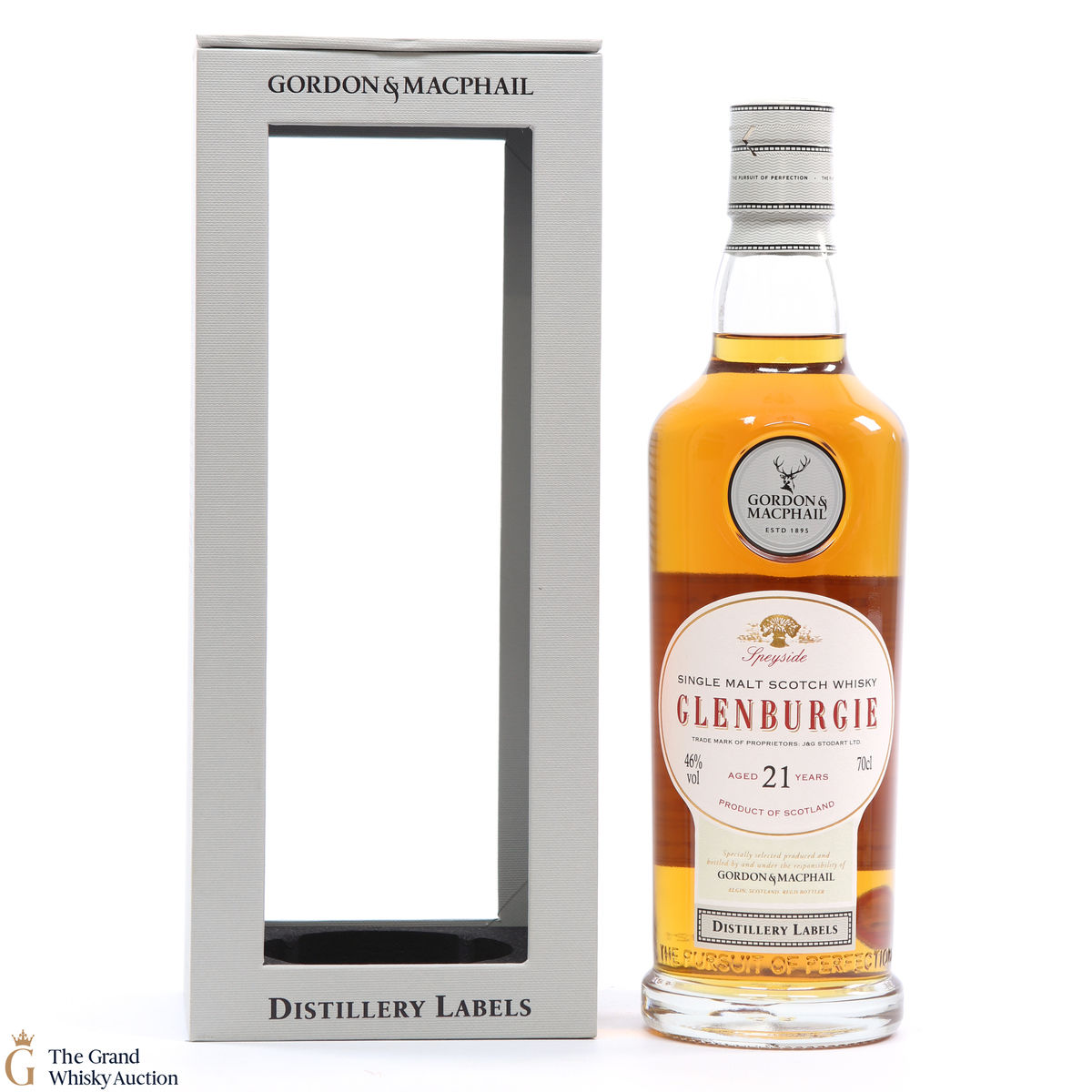 Glenburgie - 21 Year Old - Gordon & MacPhail Distillery Labels Collection