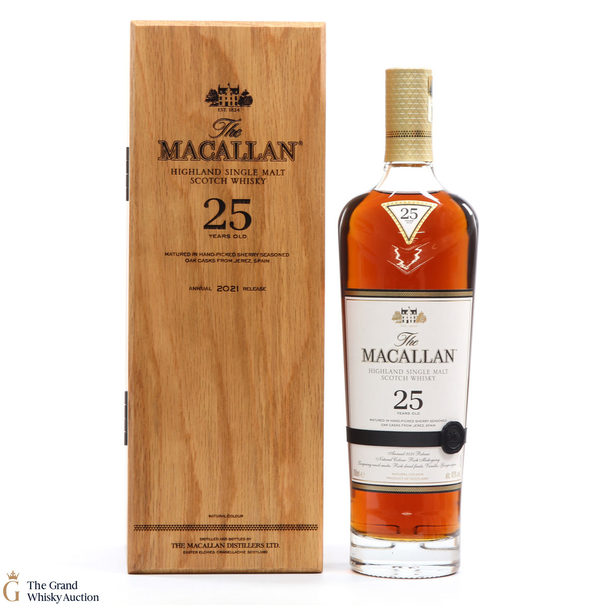 Macallan - 25 Year Old - Sherry Oak - 2021