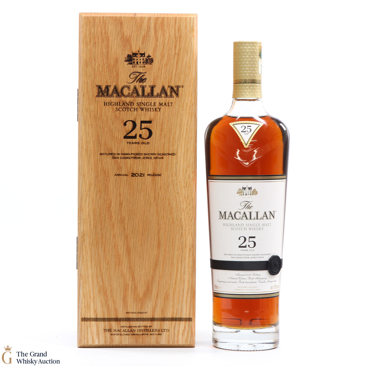 Macallan - 25 Year Old - Sherry Oak - 2021