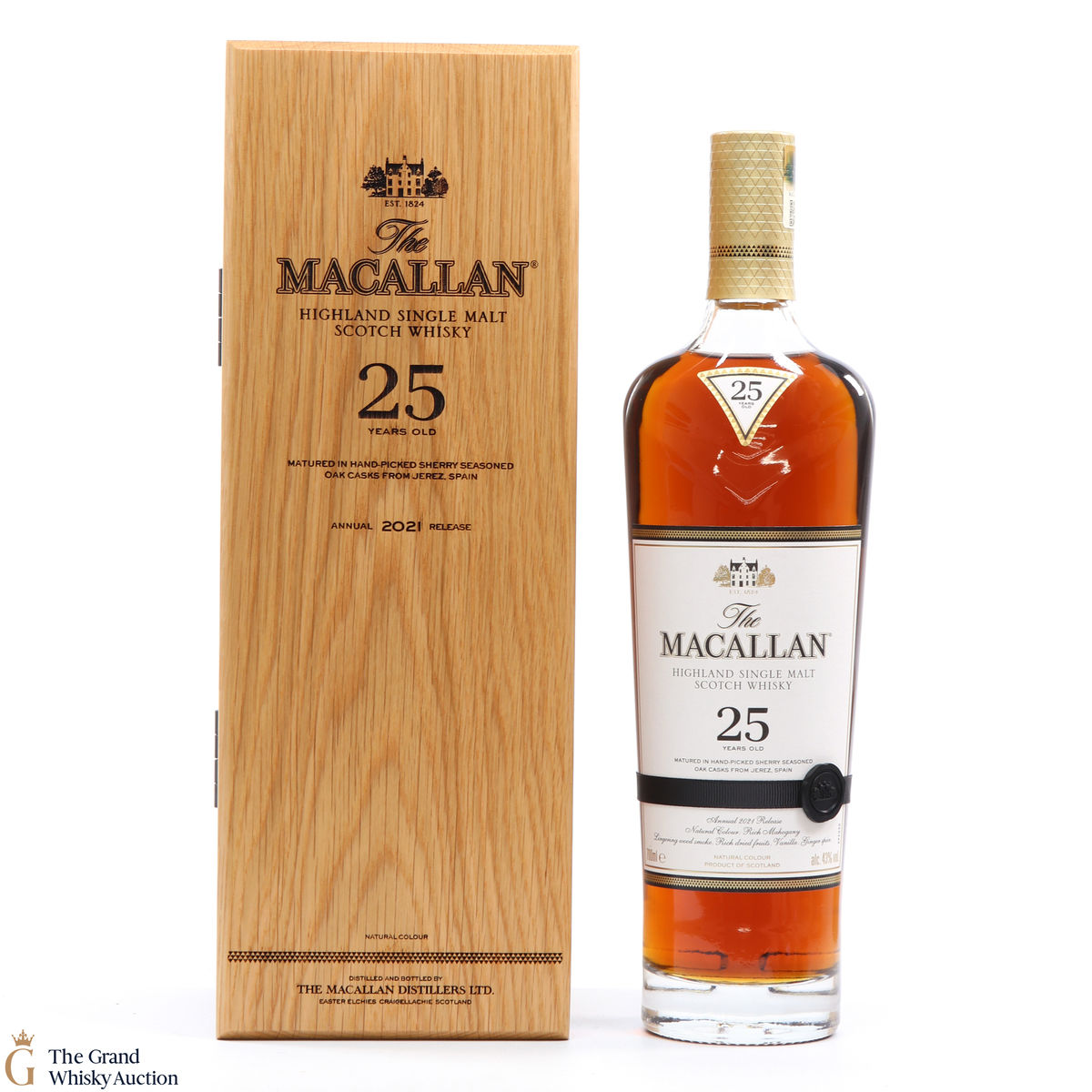 Macallan - 25 Year Old - Sherry Oak - 2021