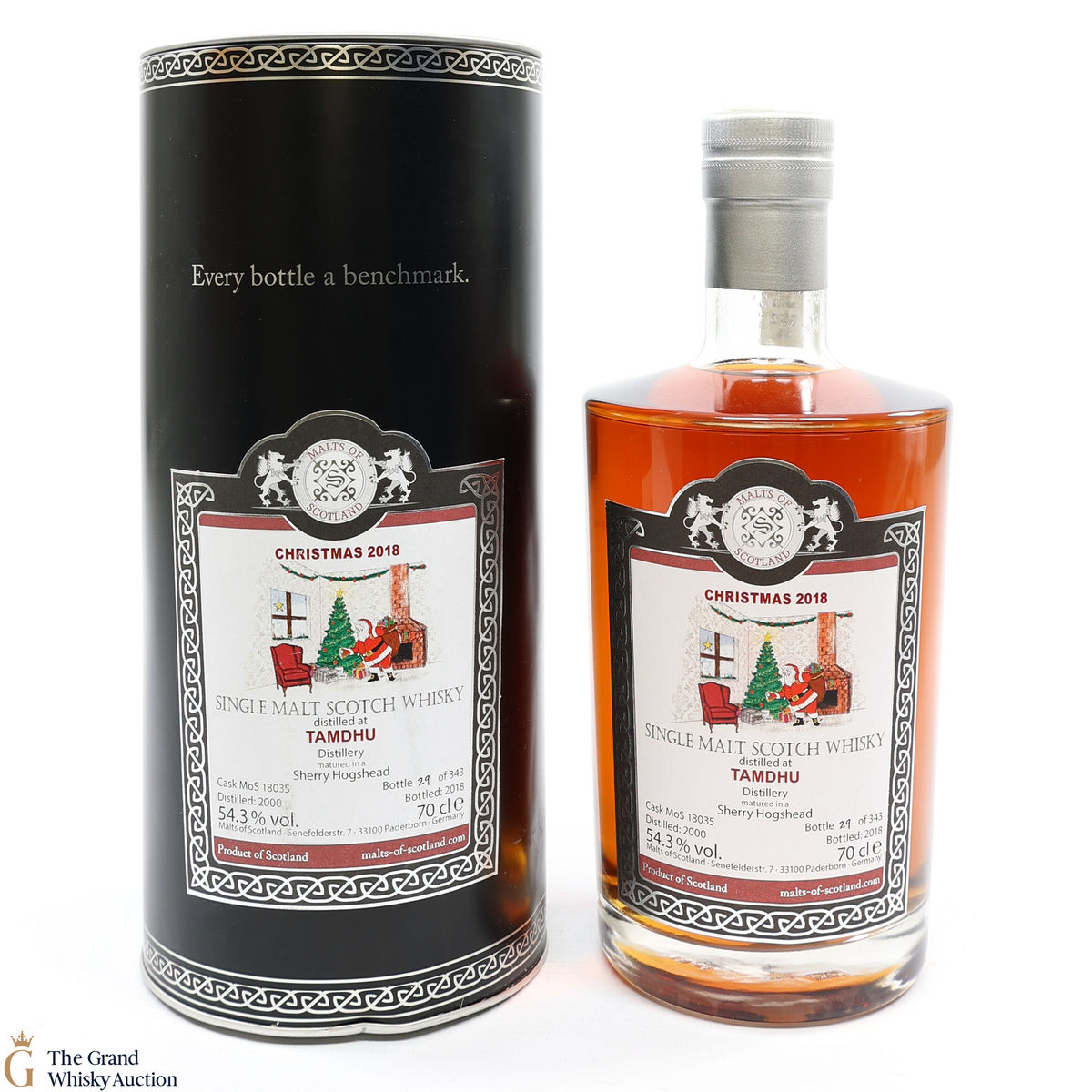 Tamdhu 18 Year Old - Christmas 2018 - Malts of Scotland 