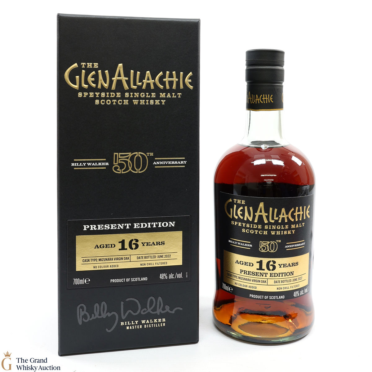 Glenallachie - 16 Year Old - Billy Walker 50th Anniversary - Present Edition