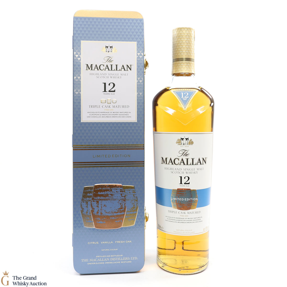 Macallan - 12 Year Old - Triple Cask Limited Edition Tin