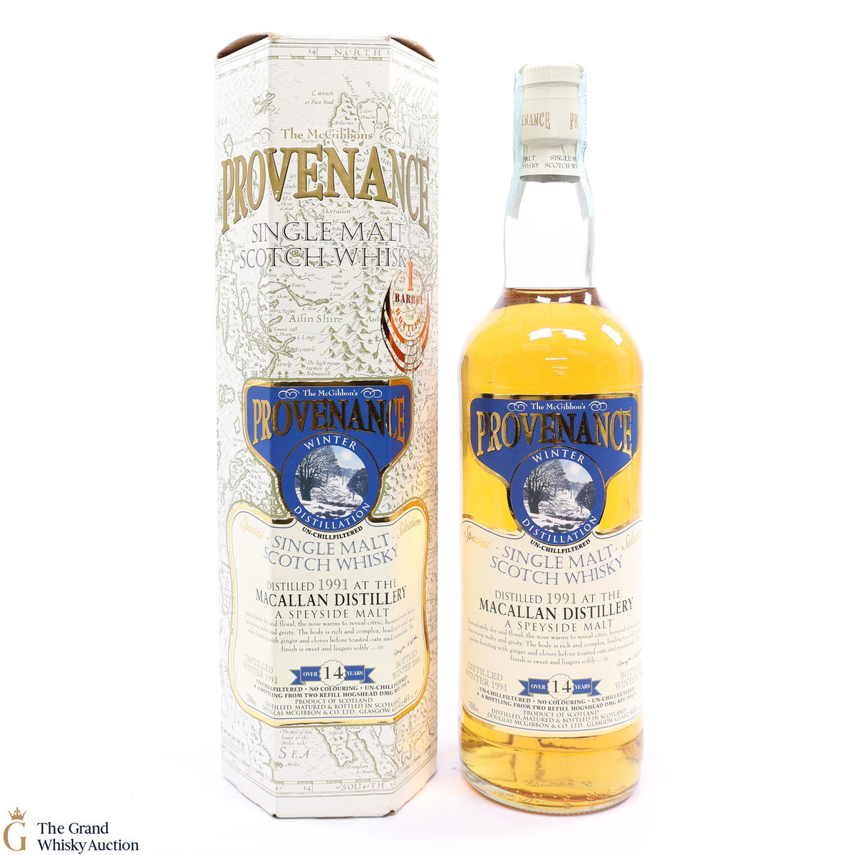 Macallan - 14 Year Old 1991 - Winter Distillation - Provenance