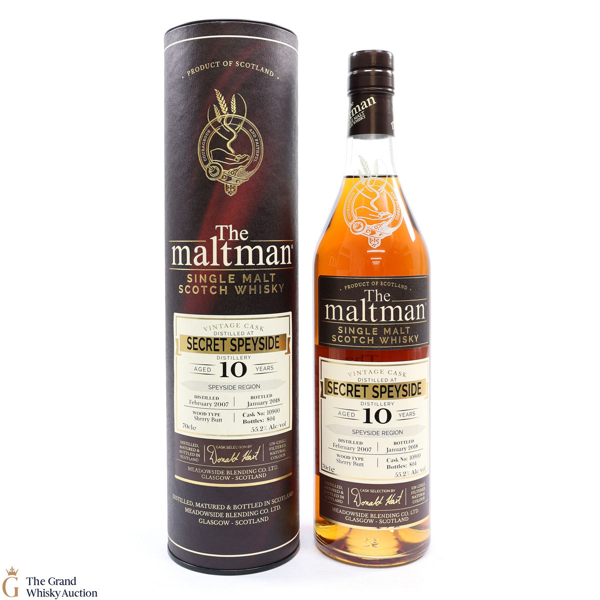 Speyside - 10 Year Old Single Cask #10900 - The Maltman