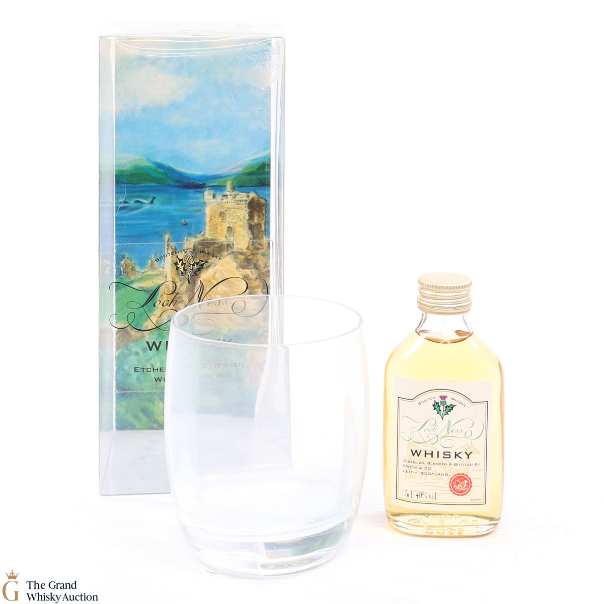 Loch Ness Whisky & Glass Set (5cl)