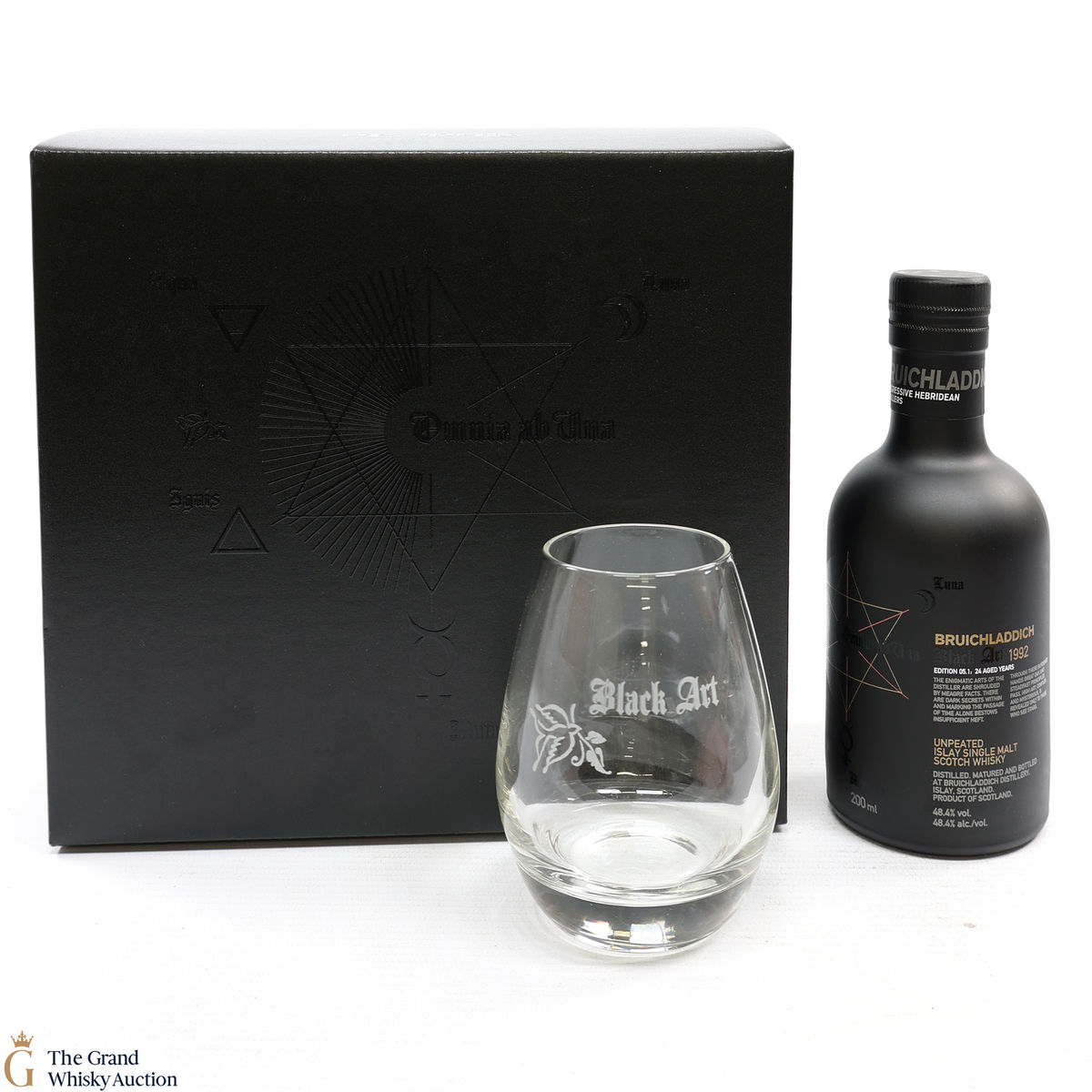 Bruichladdich - 24 Year Old - Black Art 05.1 (20cl) & Glass - Omnia ab Una