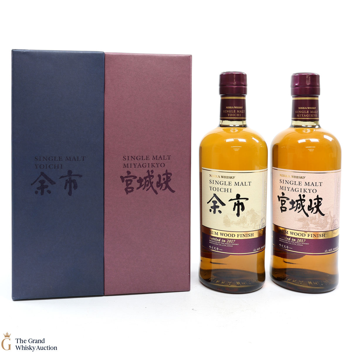 Nikka - Yoichi and Miyagikyo Rum Wood Finish