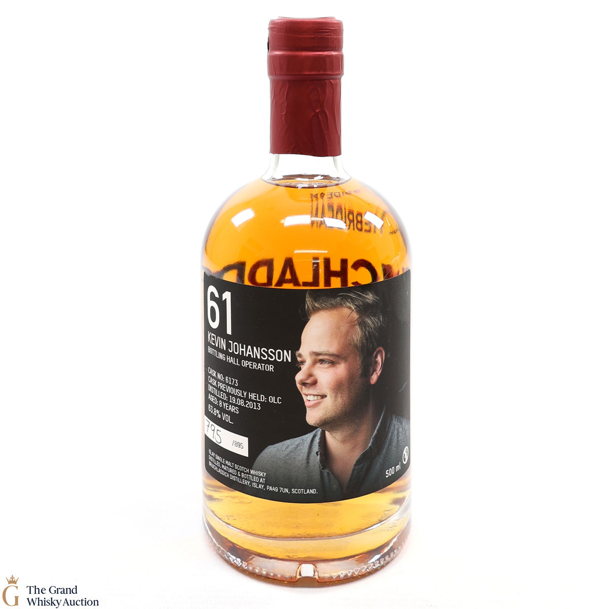 Bruichladdich - 8 Year Old - Valinch 61 - Kevin Johansson (50cl)
