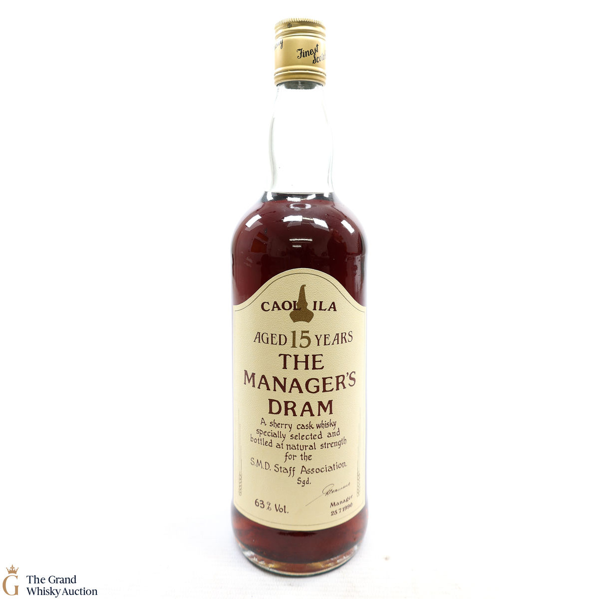 Caol Ila - 15 Year Old - Manager's Dram 1990