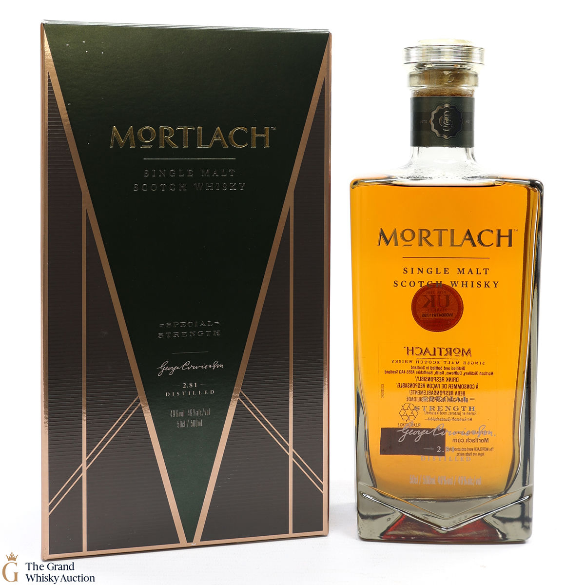 Mortlach - 2.81 Distilled Special Strength - 50cl