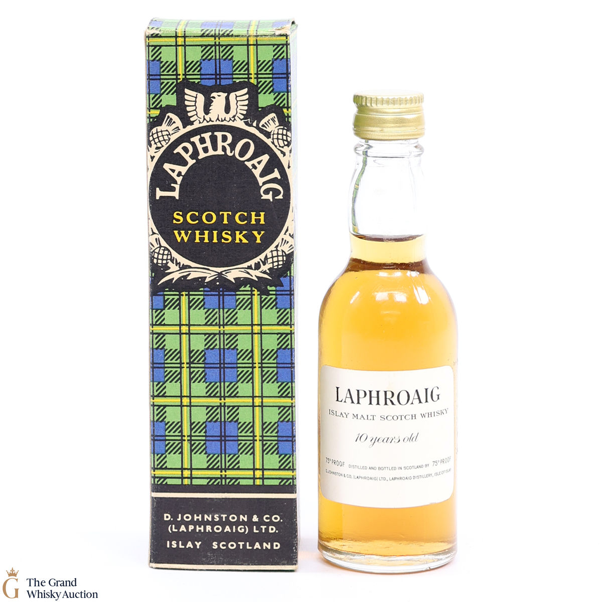 Laphroaig - 10 Year Old 1970's 75 Proof 5cl