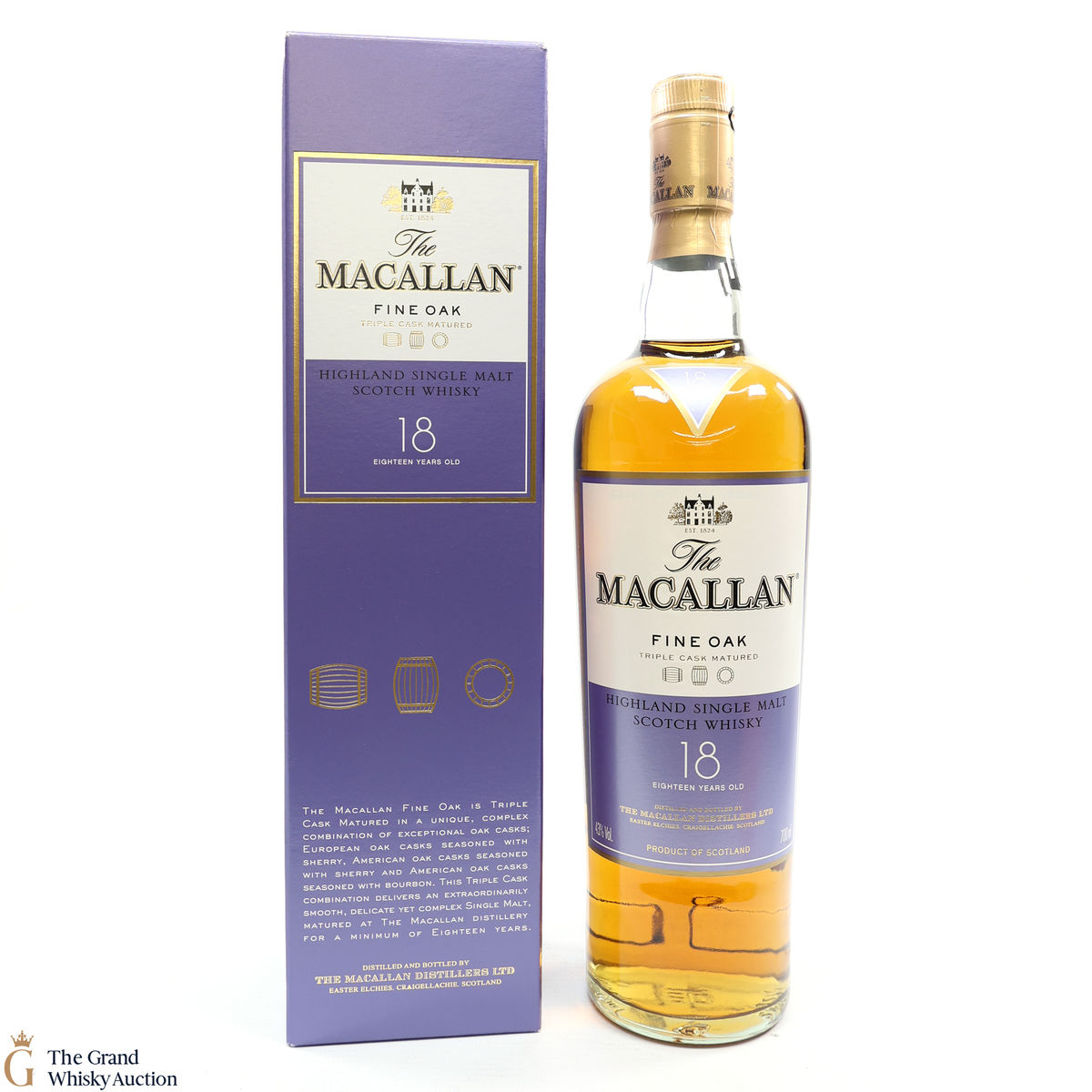 Macallan - 18 Year Old - Fine Oak