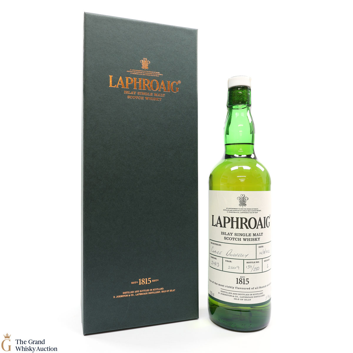 Laphroaig - 13 Year Old 2009 Single Cask #2483 - Opening Of The Visitor Centre