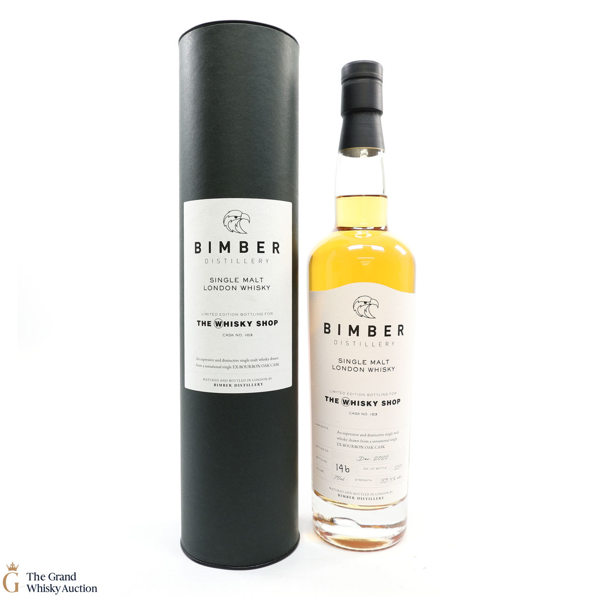 Bimber - Ex Bourbon Oak Cask #103 - The Whisky Shop Exclusive - Limited Edition