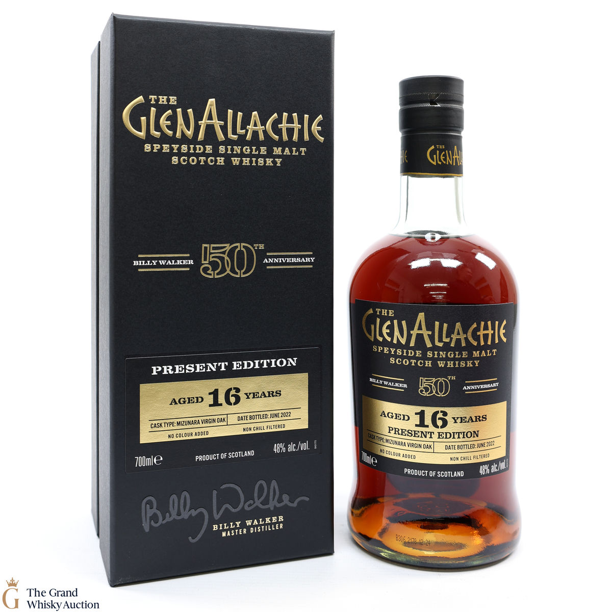 Glenallachie - 16 Year Old - Billy Walker 50th Anniversary - Present Edition