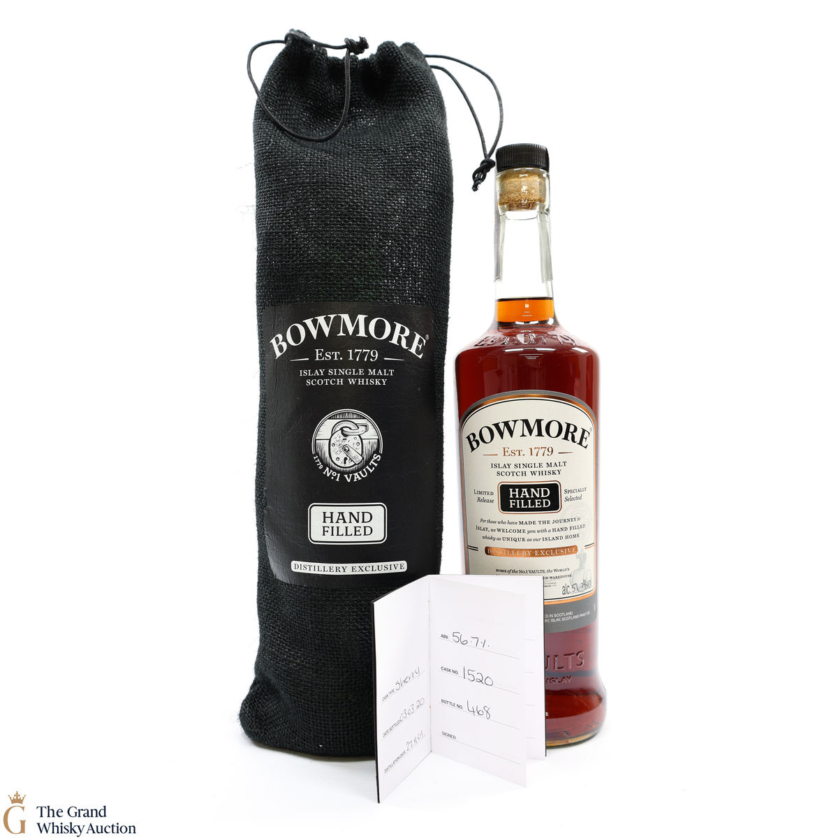 Bowmore - 18 Year Old 2001 - 2020 Hand Fill - Sherry Cask #1520