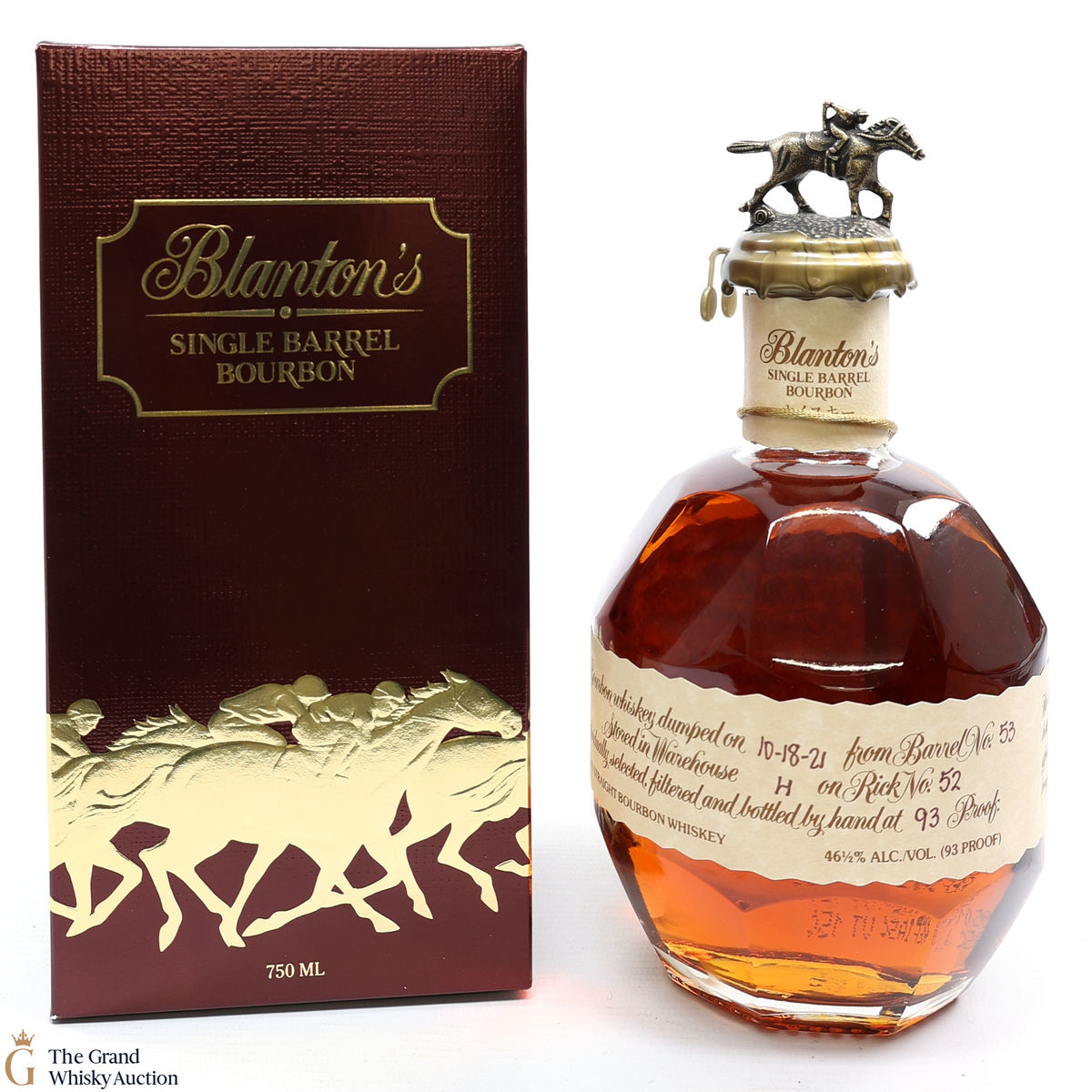Blanton's - Single Barrel Dumped 2021 / Japanese Import 75cl
