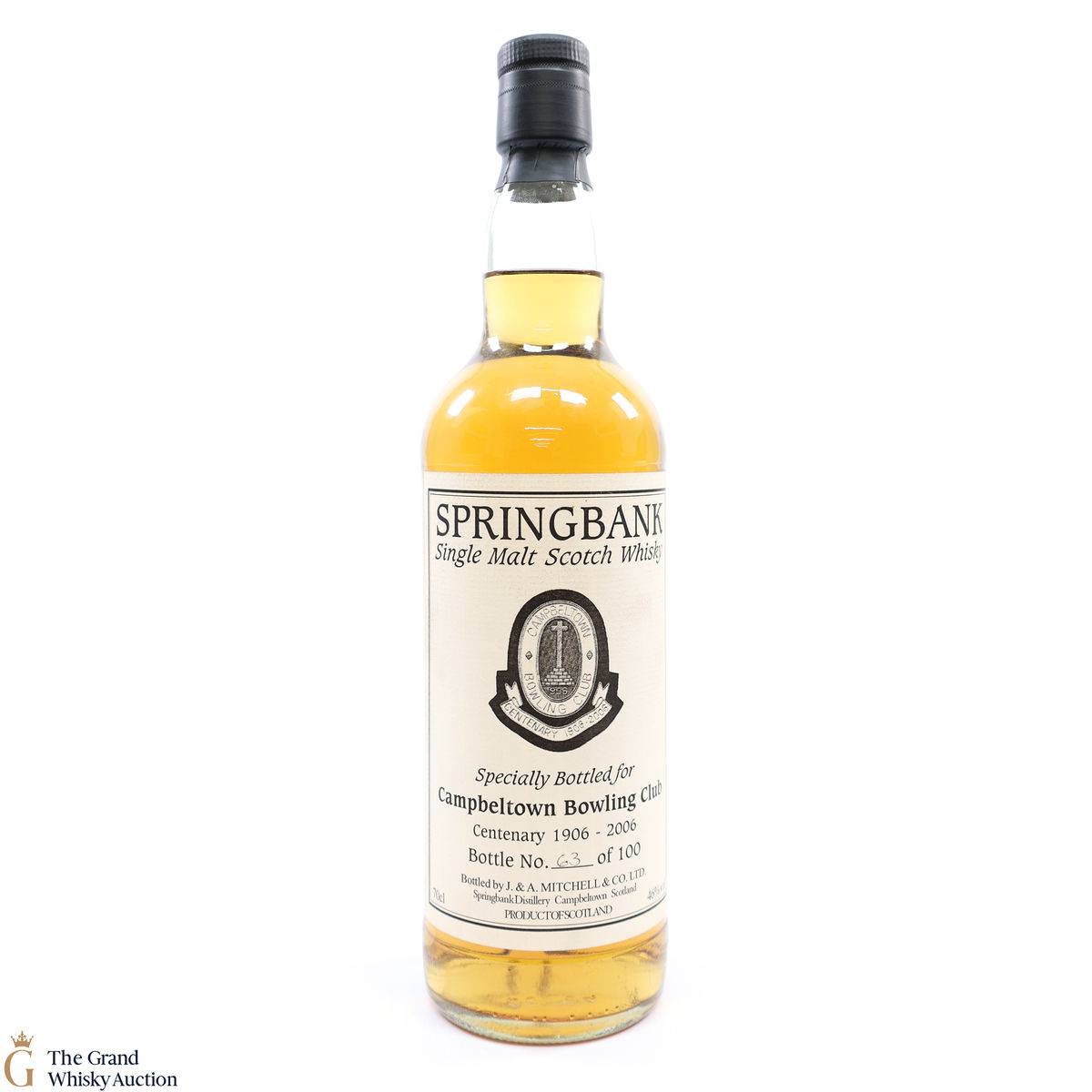Springbank - Campbeltown Bowling Club Centenary (1906-2006)