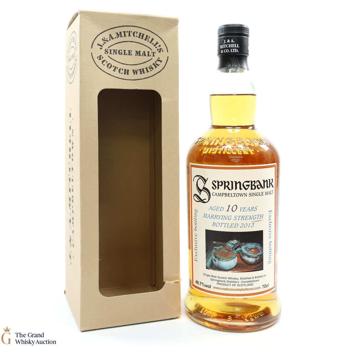 Springbank - 10 Year Old - Marring Strength 2013 - Cadenhead Shop Exclusive