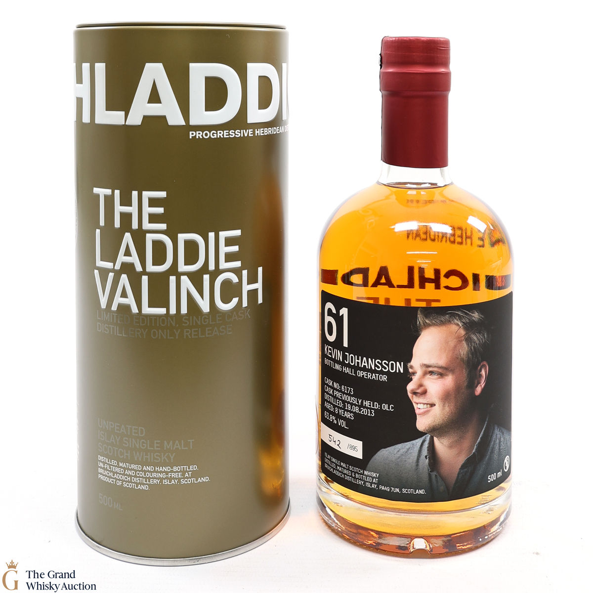 Bruichladdich - 8 Year Old - Valinch 61 - Kevin Johansson