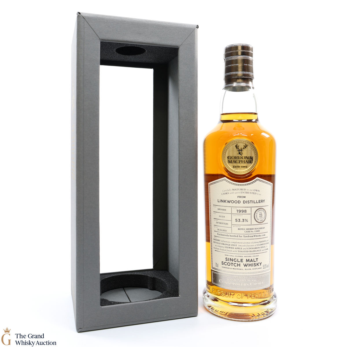 Linkwood - 23 Year Old - 1998 G&M Connoisseurs Choice