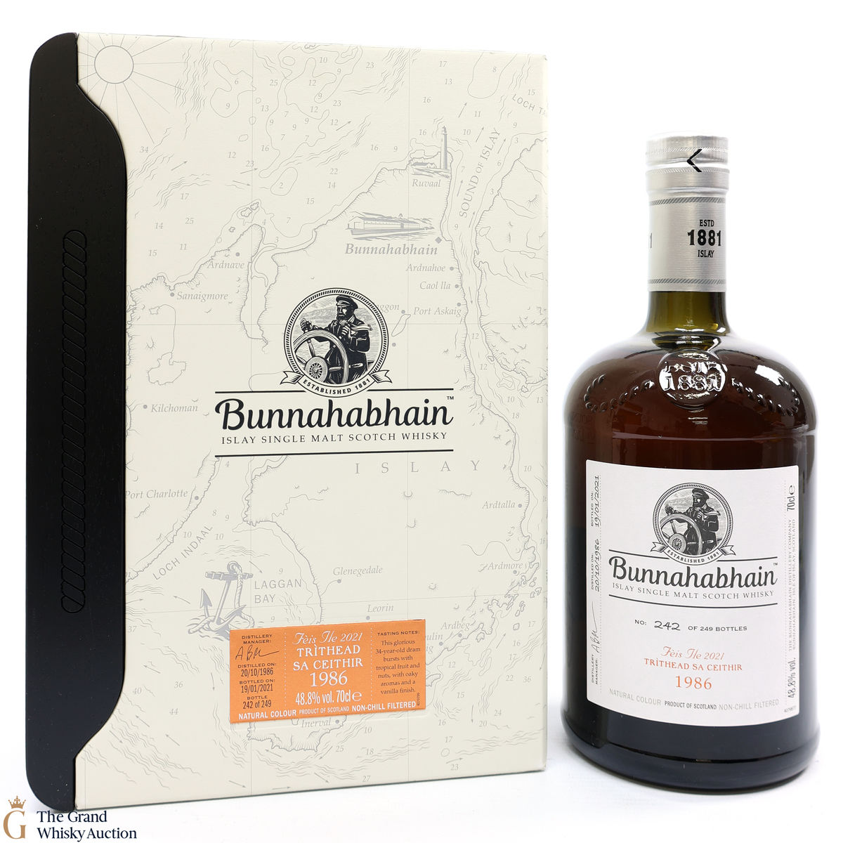 Bunnahabhain - 34 Year Old 1986 Trithead Sa Ceithir Feis Ile 2021