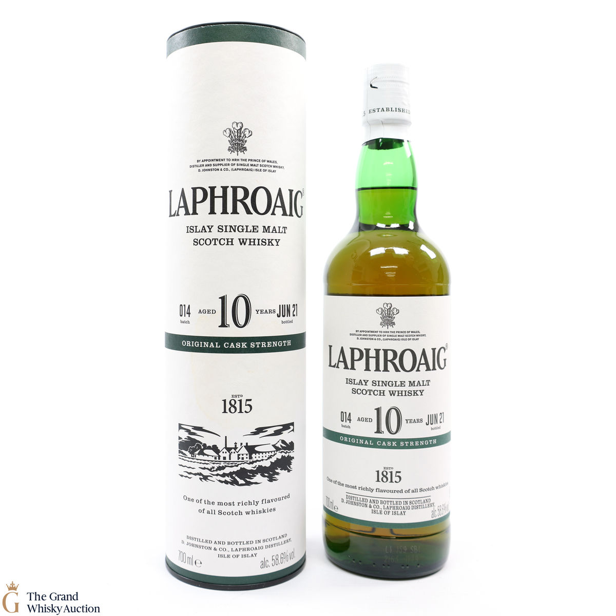 Laphroaig - 10 Year Old - Original Cask Strength Batch #014