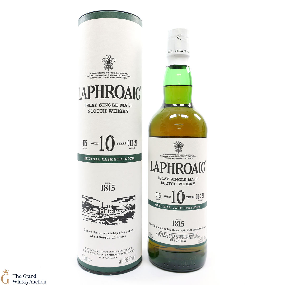Laphroaig - 10 Year Old - Original Cask Strength Batch #015