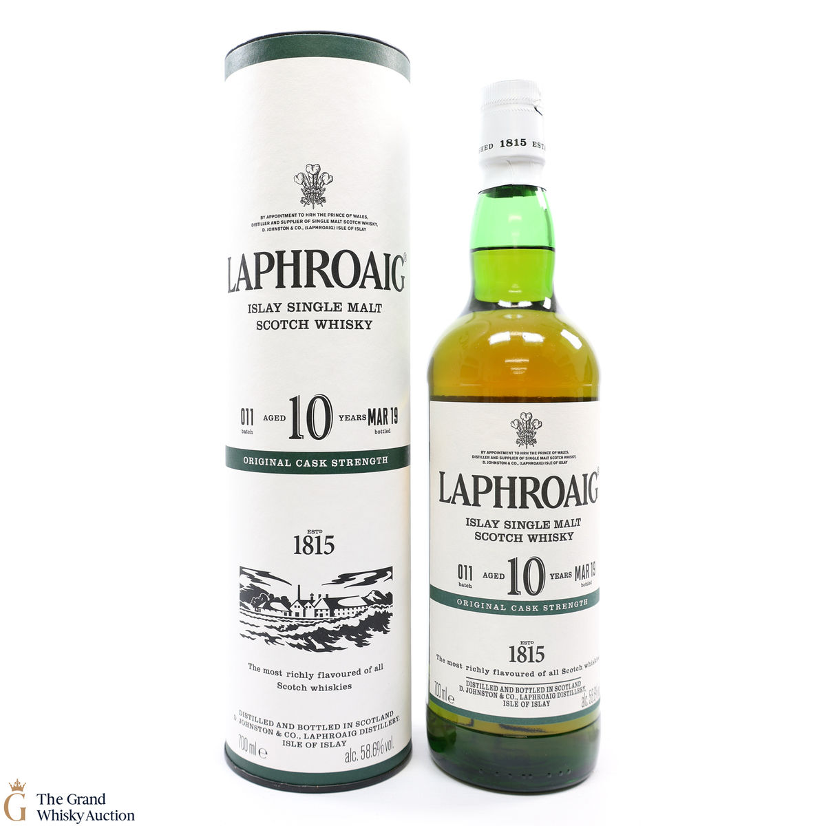Laphroaig - 10 Year Old - Original Cask Strength Batch #011