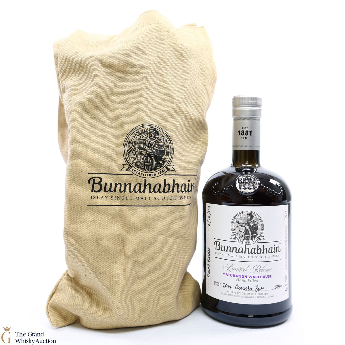 Bunnahabhain - 2014 Canasta Butt #2746 Hand Fill 