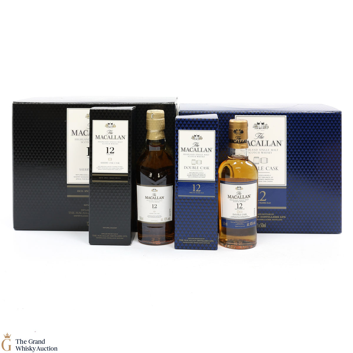 Macallan - 12 Year Old - Double Cask & Sherry Oak (24 x 5cl)