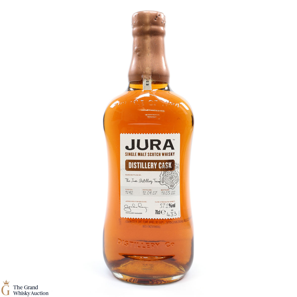 Jura - 14 Year Old 2007 - Distillery Cask #1892 