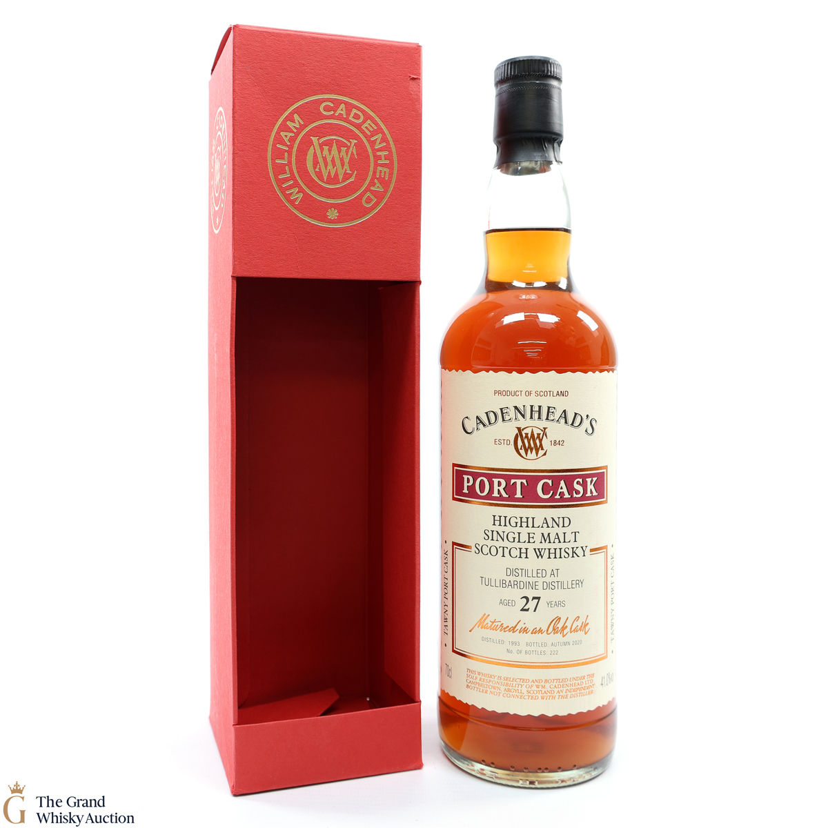Tullibardine - 27 Years Old - Port Cask - Cadenhead's 