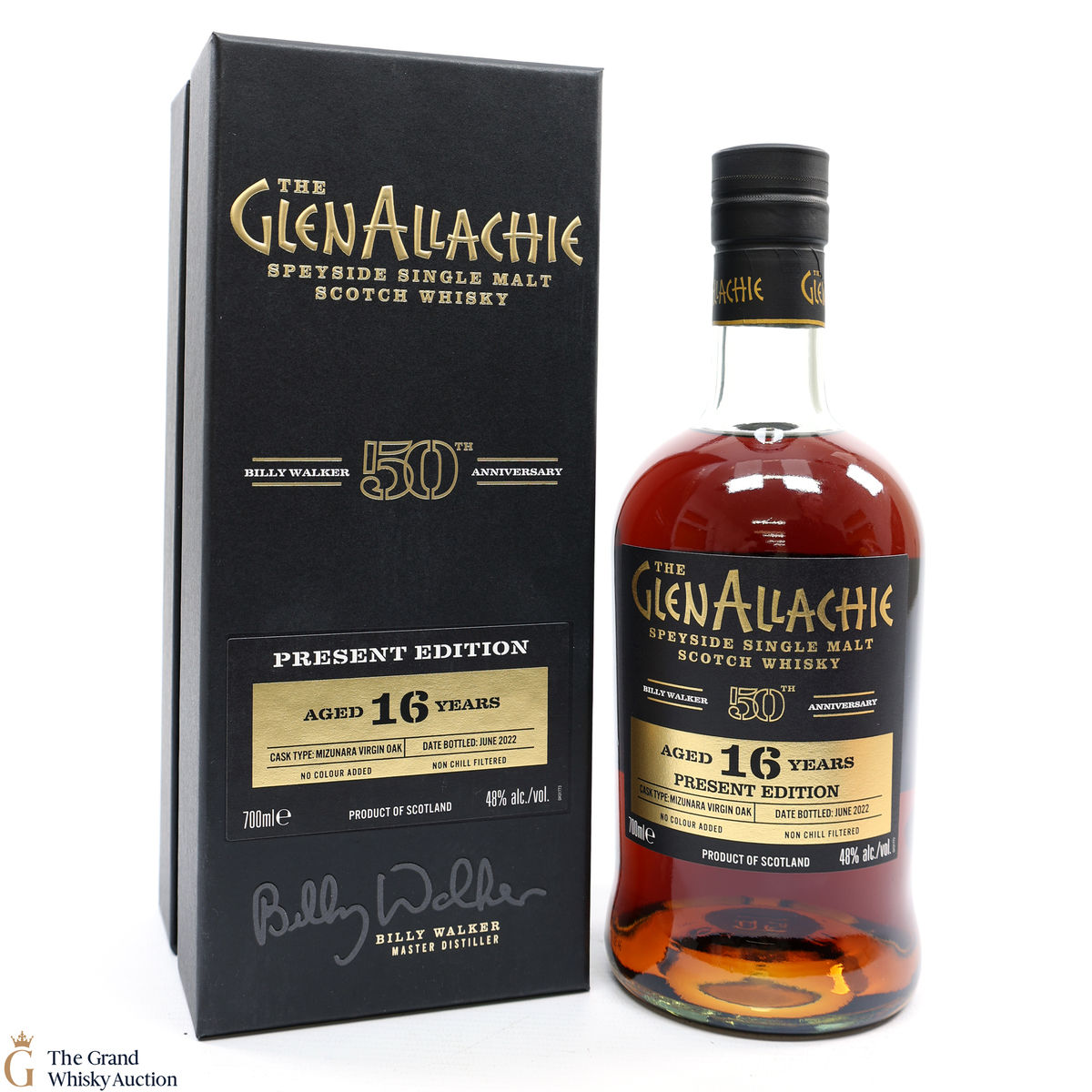 Glenallachie - 16 Year Old - Billy Walker 50th Anniversary - Present Edition