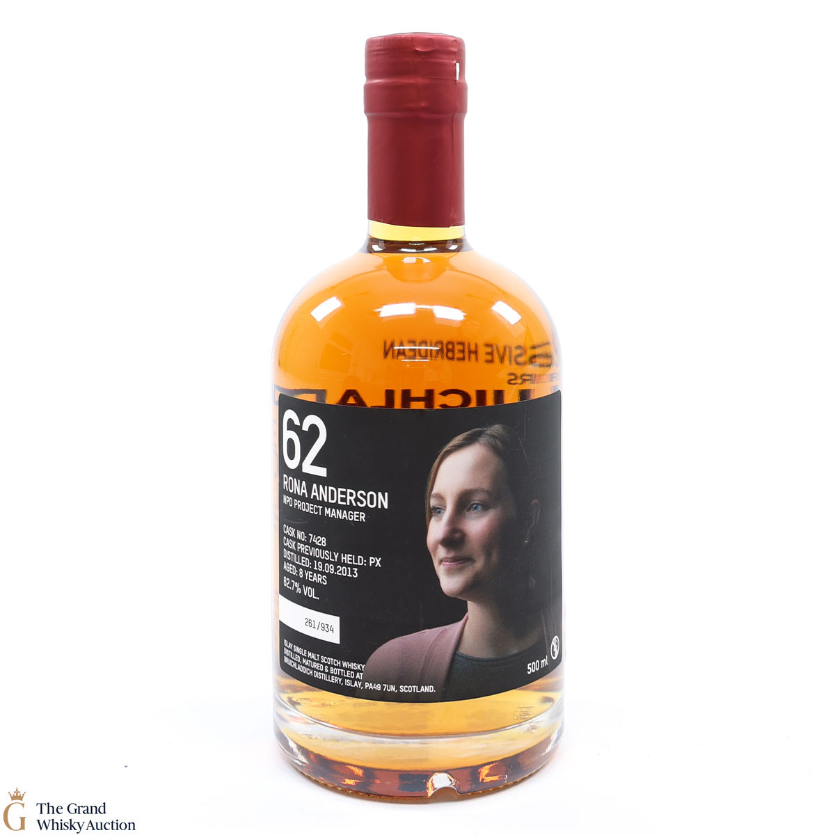 Bruichladdich - 8 Year Old - Valinch 62 - Rona Anderson (50cl)