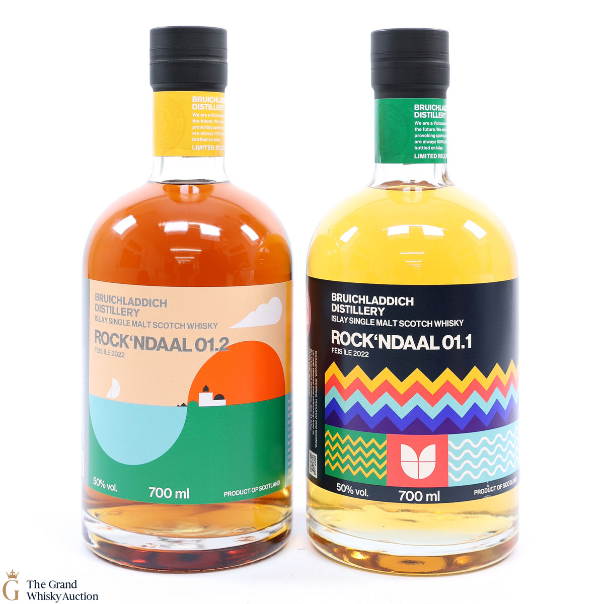 Bruichladdich - Rock’ndaal 01.1 & 01.2 - Feis Isle 2022 (2 x 70cl)