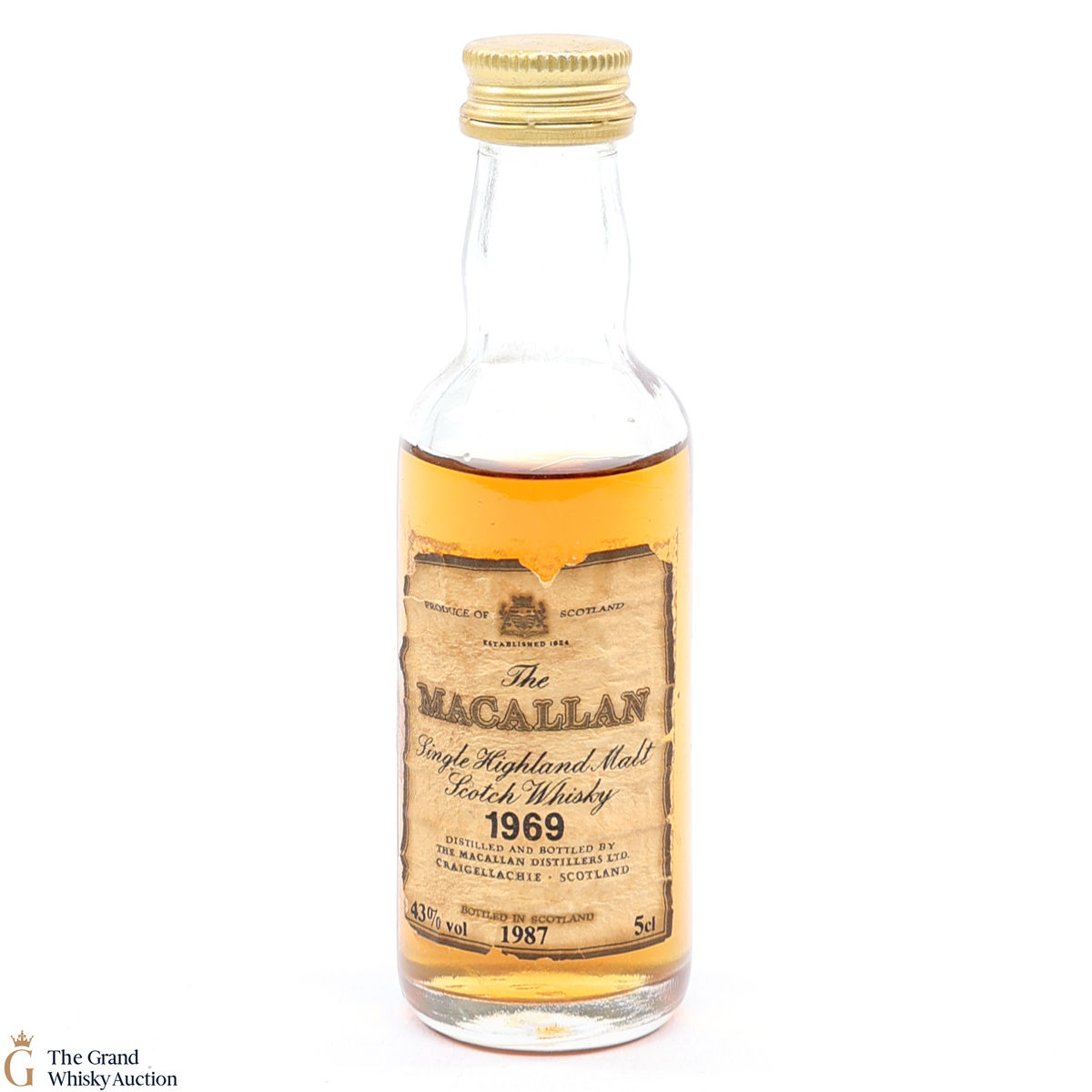 Macallan - 1969 Bottled in 1987 5cl
