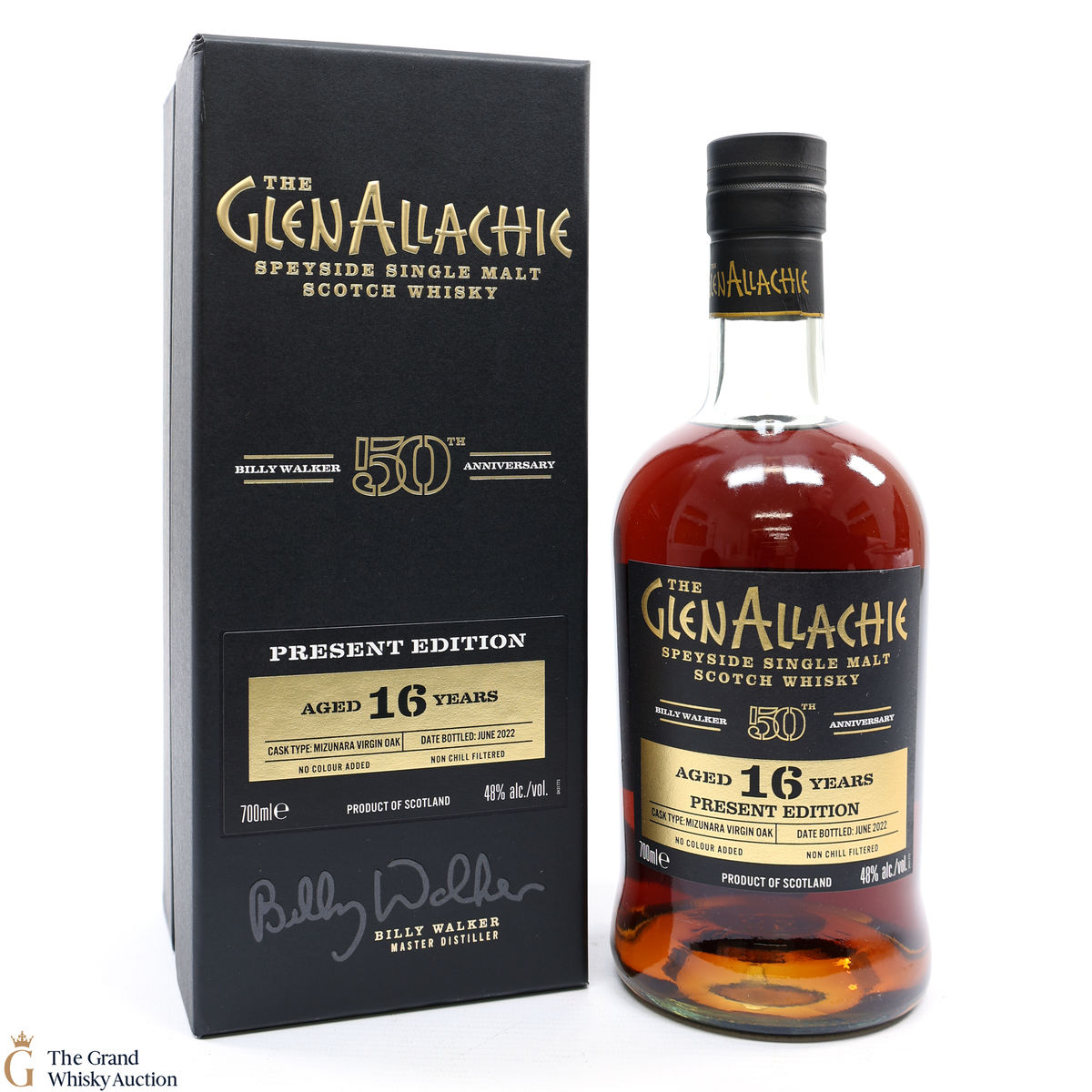 Glenallachie - 16 Year Old - Billy Walker 50th Anniversary - Present Edition