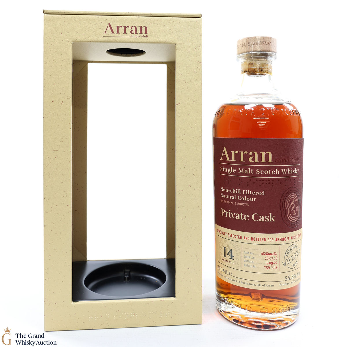 Arran - 14 Year Old 2006 Single Sherry Cask #800462 - Aberdeen Whisky Shop 