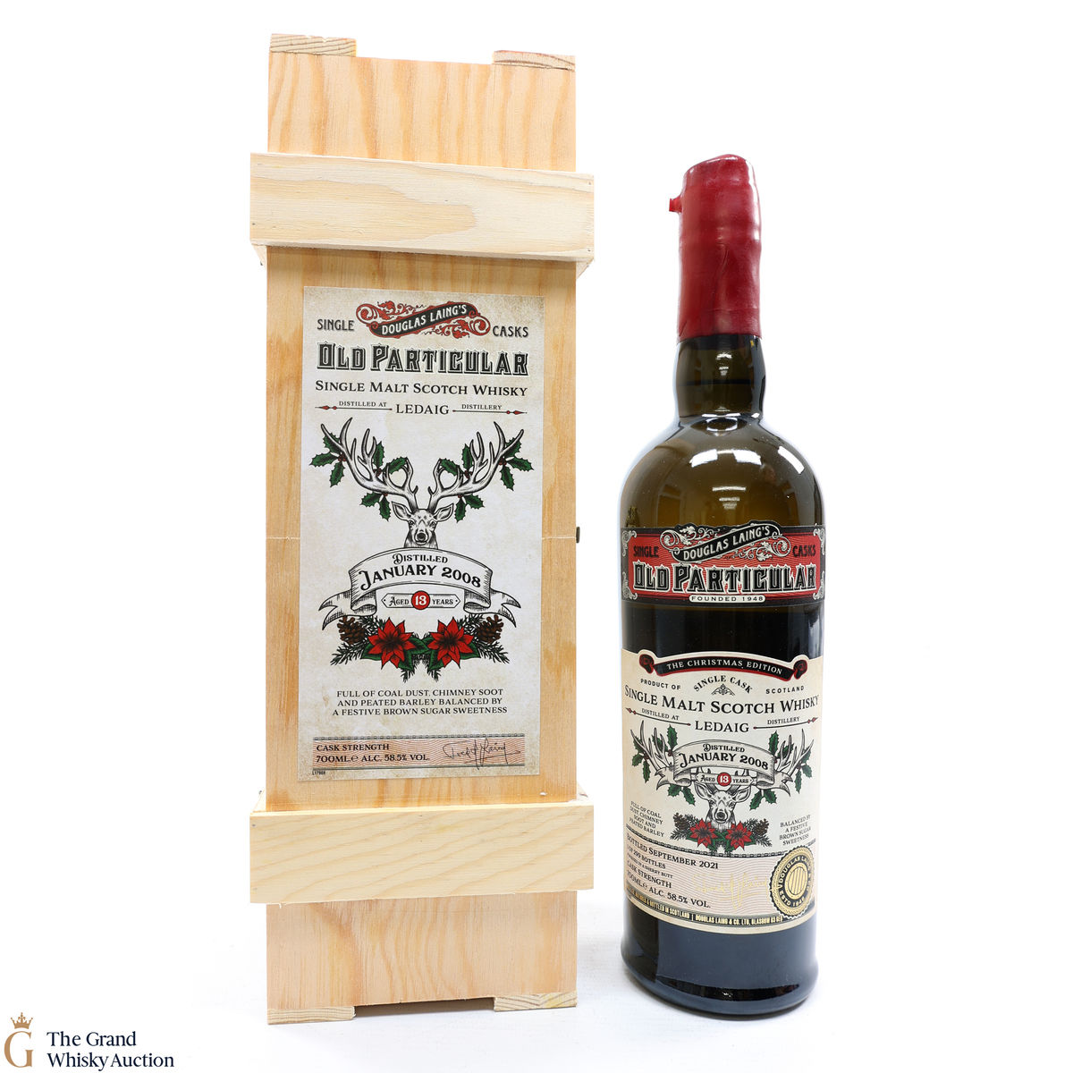 Ledaig - 13 Year Old 2008 - Old Particular - Christmas Edition